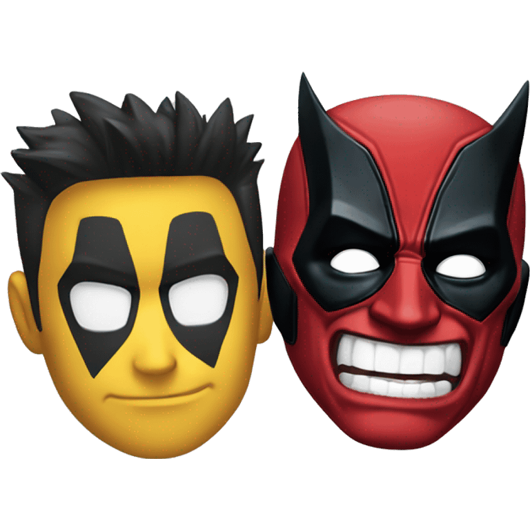 Deadpool and wolverine emoji