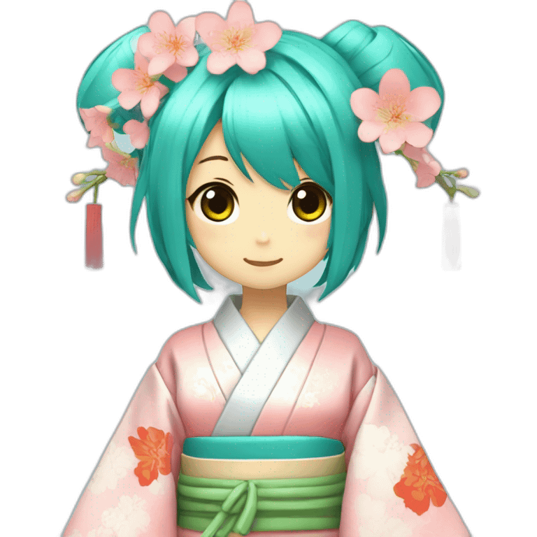 hatsune-miku-kimono emoji