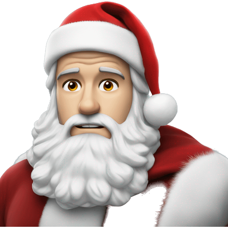 Henry Cavill as Santa Claus  emoji