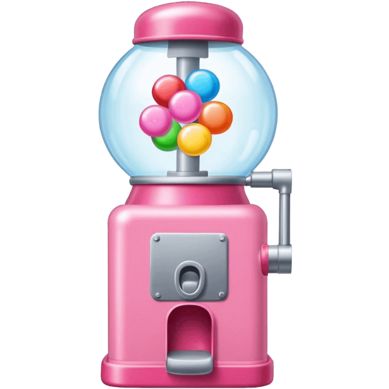 Bubble gum machine emoji