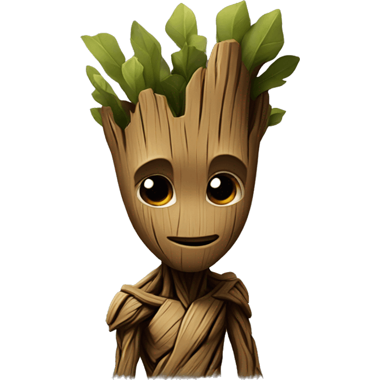 Groot pensativo  emoji