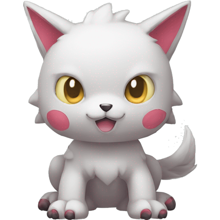 cute kawaii cool edgy Digimon-Fakemon-animal full body emoji