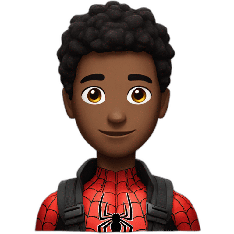 Spider man miles morales emoji