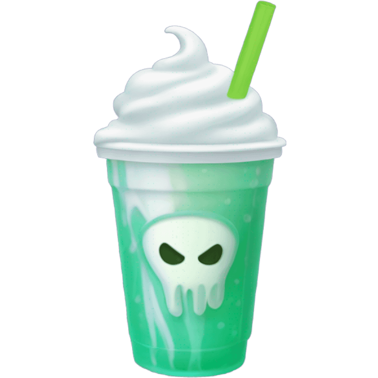 Ghost slurpee emoji