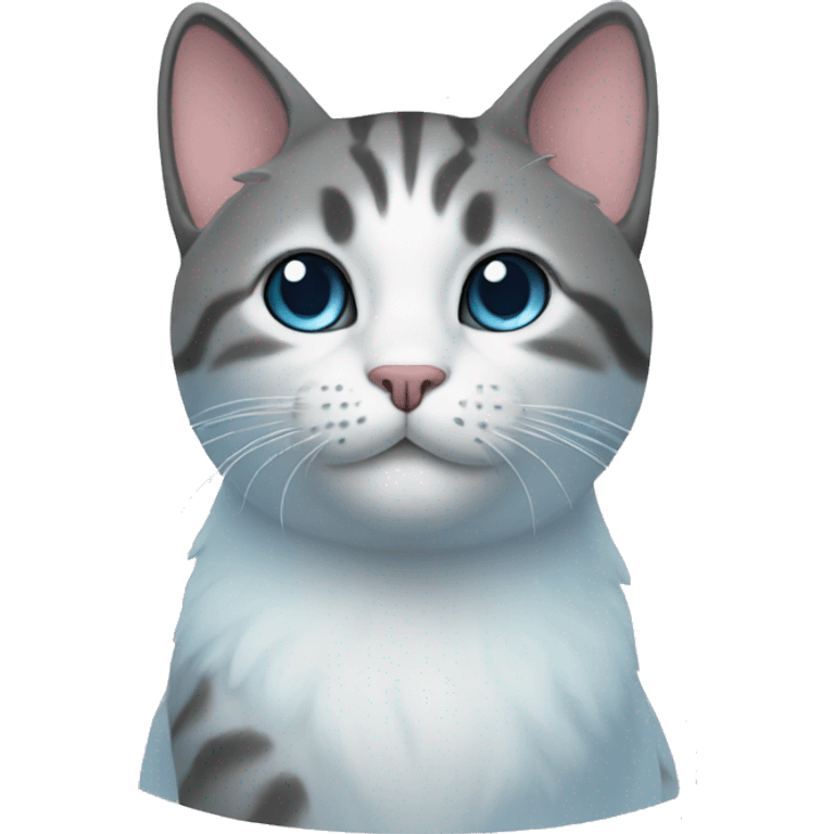 Cat ice emoji