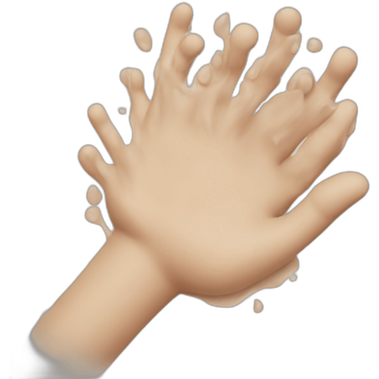 crowded hand washin emoji