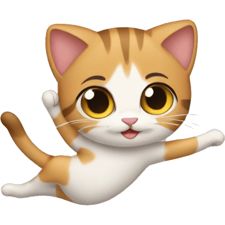 cat ballet emoji