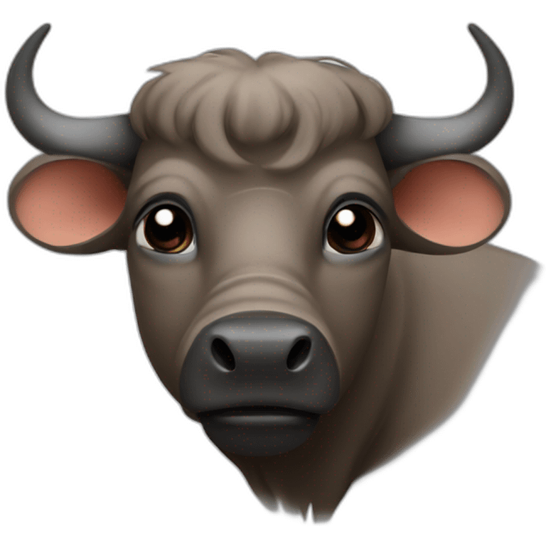 African Buffalo emoji