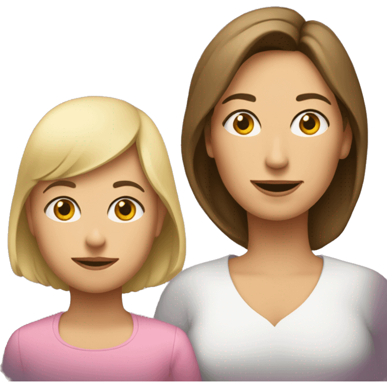 Mutter und Tochter emoji