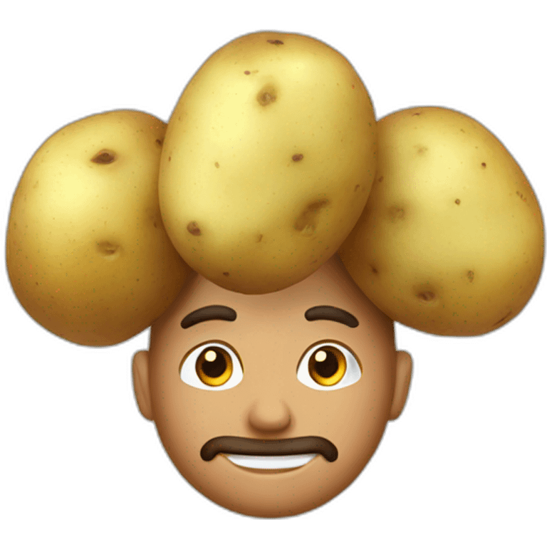 Potatoes men emoji