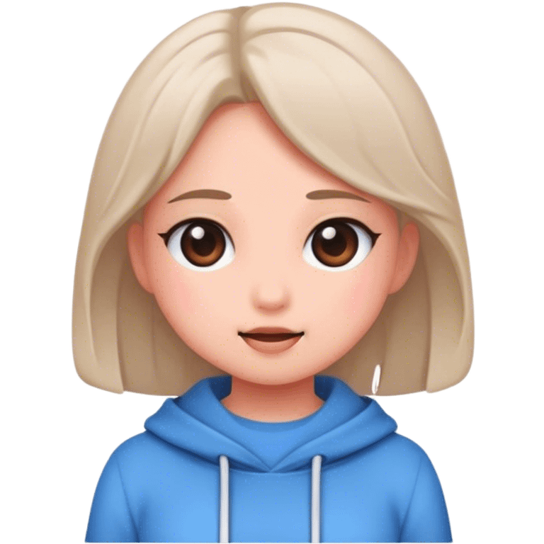 Cute girl  emoji