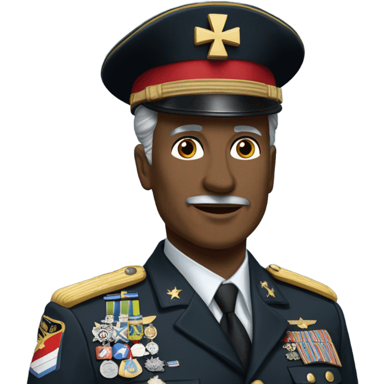 Four star general  emoji