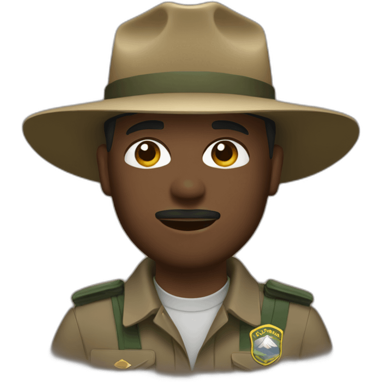 park ranger using slack emoji