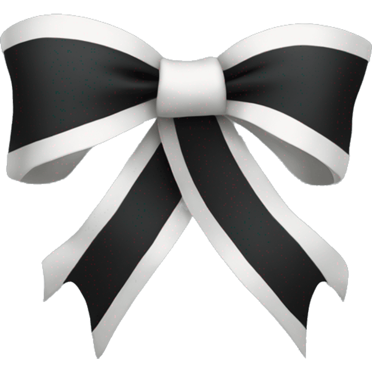 Gothic ribbon emoji