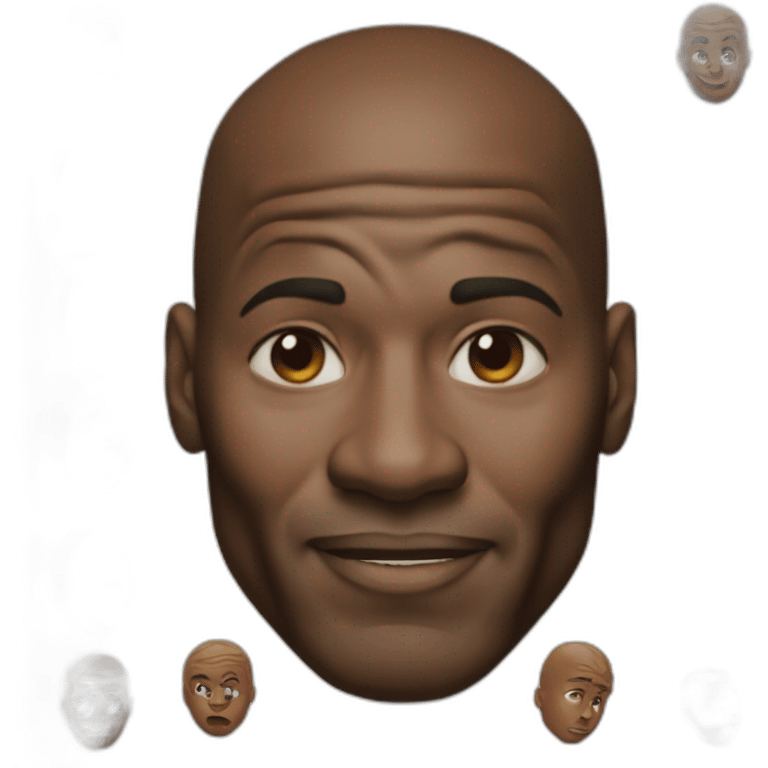 Michael Jordan face emoji