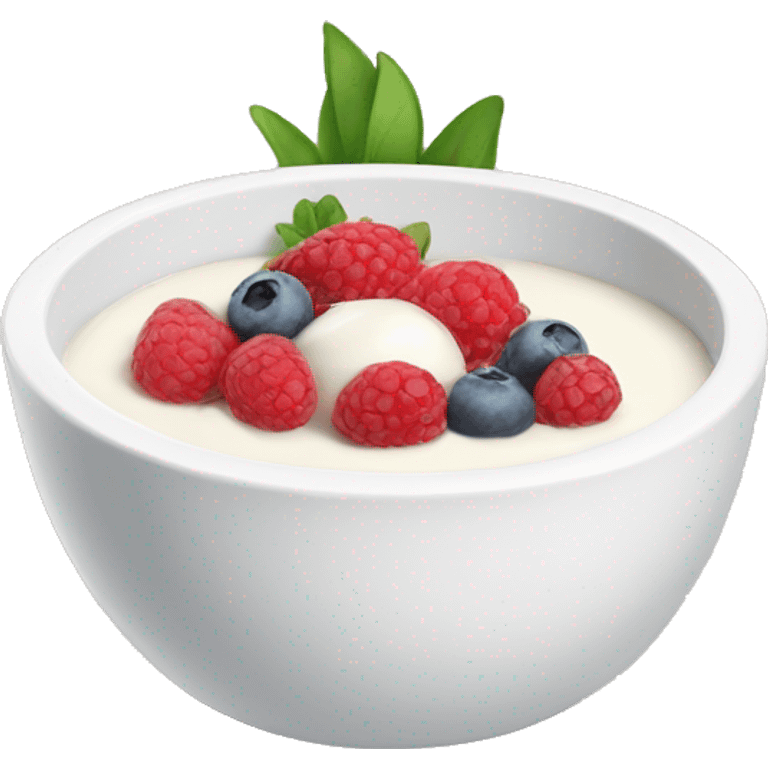 yogurt bowl emoji