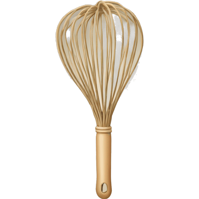 Beige cooking whisk emoji