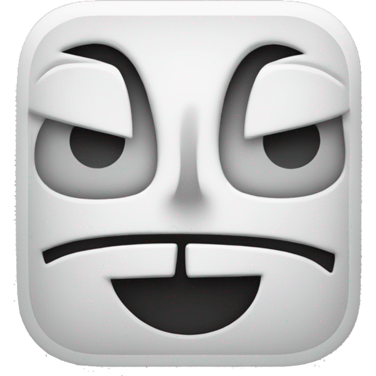 Frutiger iOS 6 Geometry Dash icon emoji