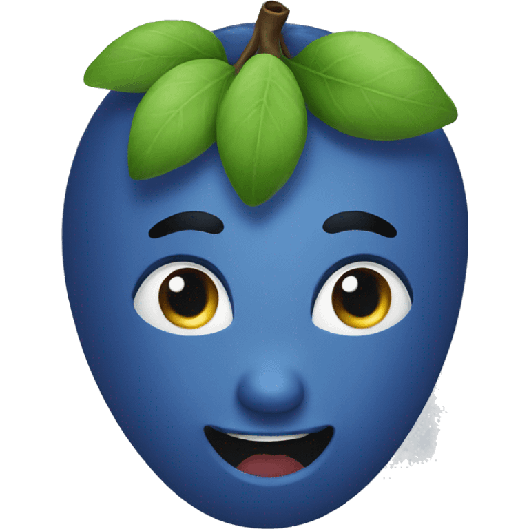 Blueberry emoji