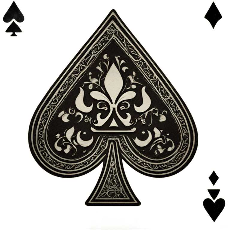 ace of spades emoji