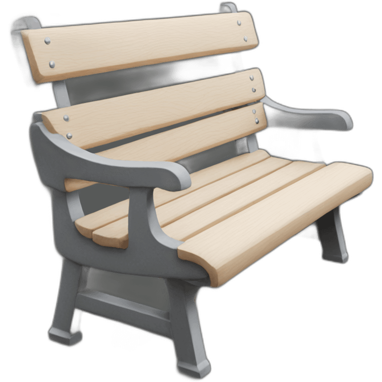 Lettering “bench lover” emoji