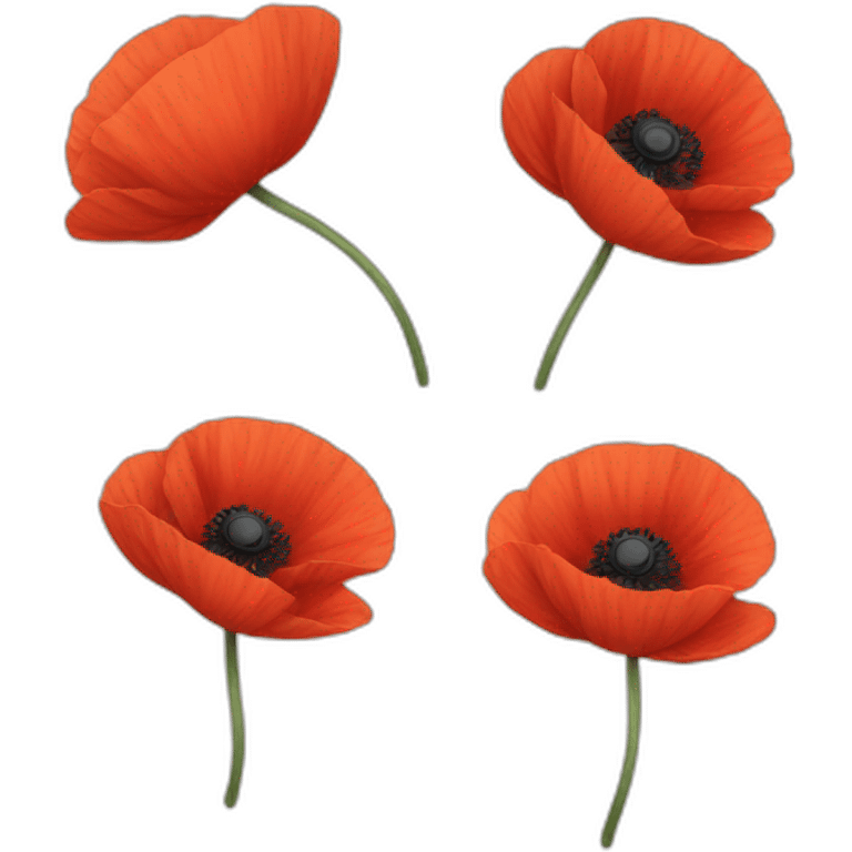 poppy emoji