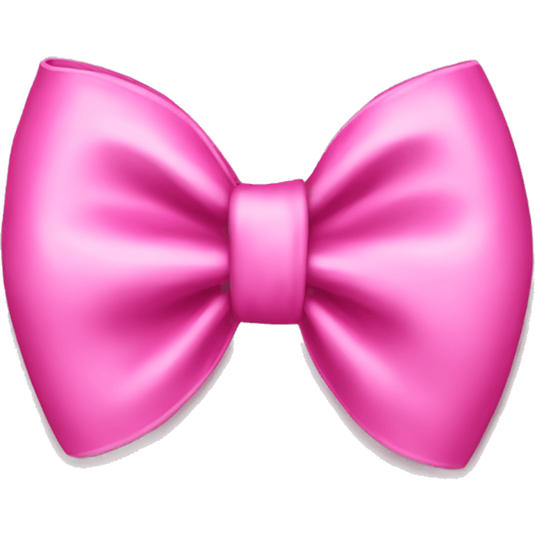 Pink bow emoji