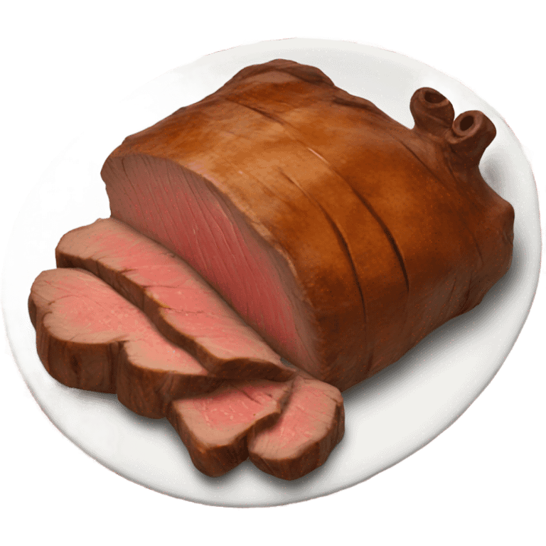 beef roast  emoji