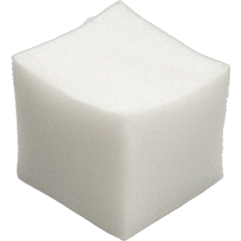 sugar cubes on a tissue emoji