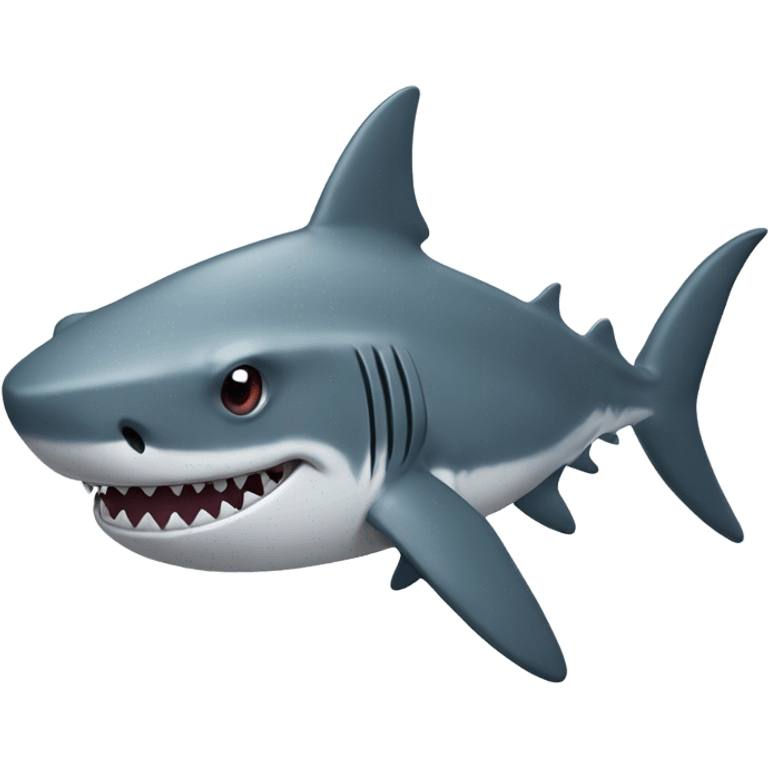 Shark with hammer head  emoji