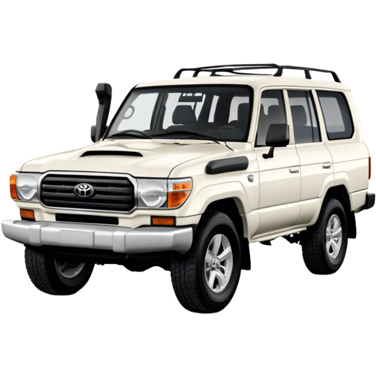 Toyota Land Cruiser - Toyota (Model Year: 2021) (Iconic colour: White) emoji