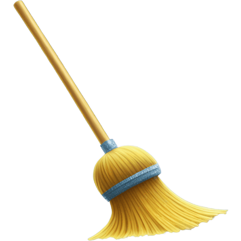 Broom, shine, sparkle  emoji