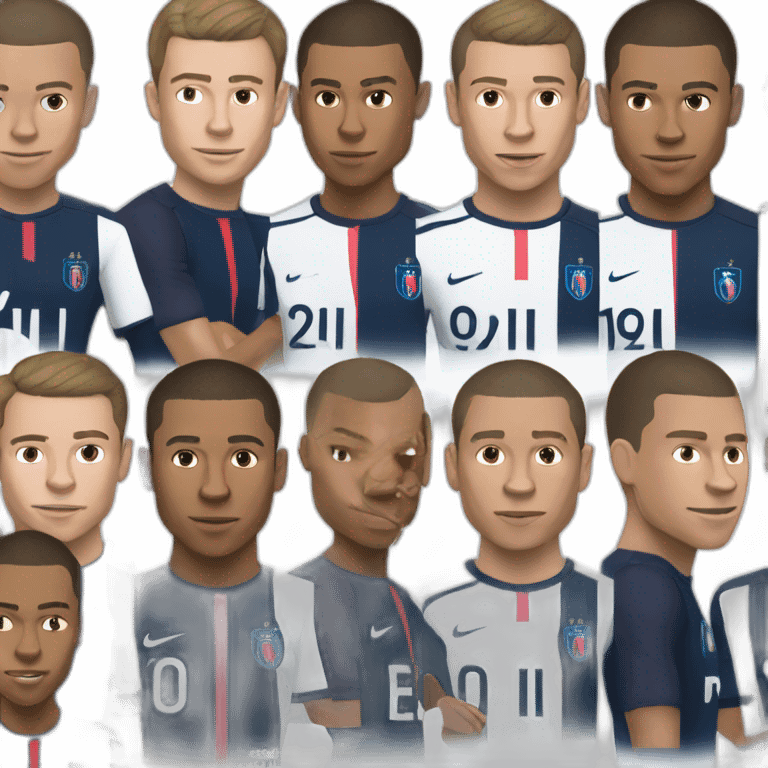 Macron avec mbappe emoji