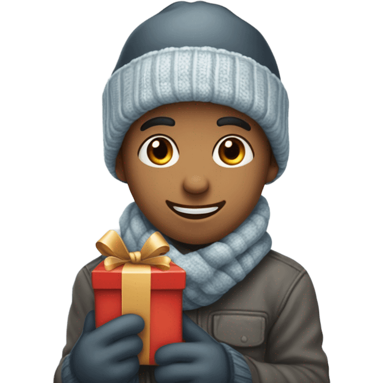 A Christmas story boy emoji