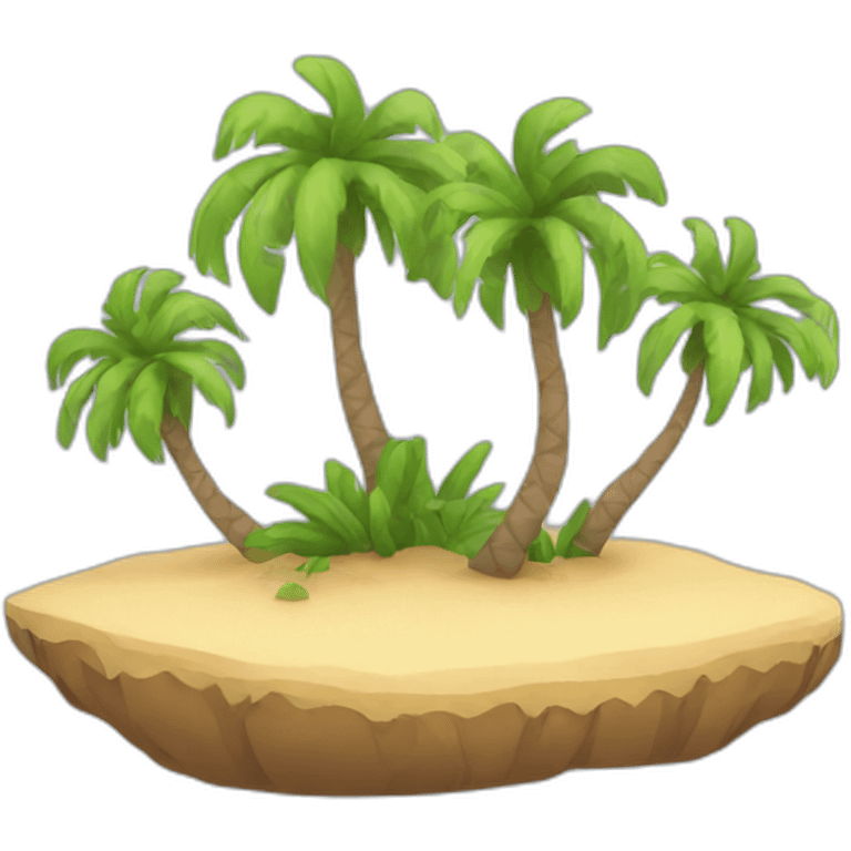 desert island emoji