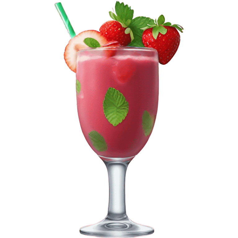 Starbucks strawberry açaí refresher  emoji