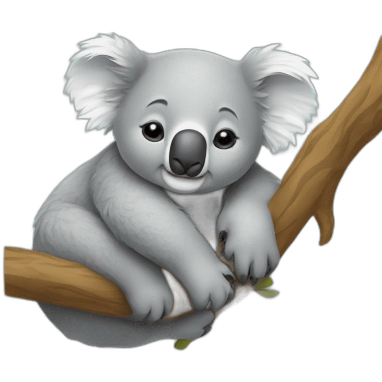 koala sleaping emoji