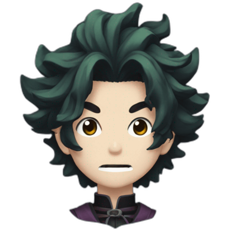 Tanjiro demon slayer emoji