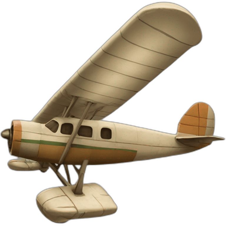 Aeroplano antiguo emoji