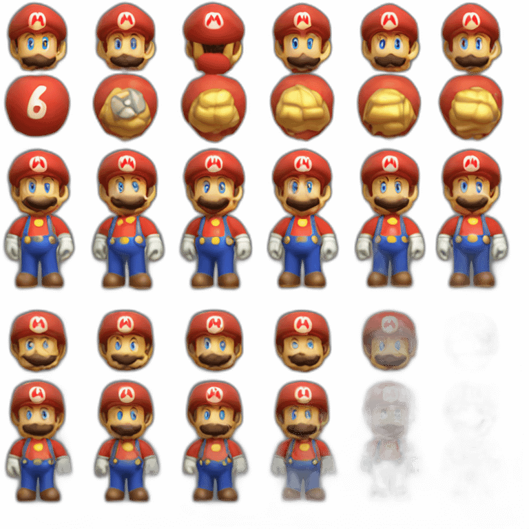 super mario 64 low poly emoji