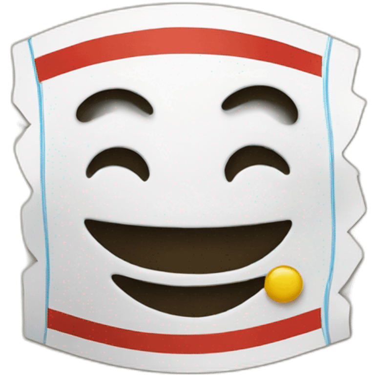 Lottery ticket emoji