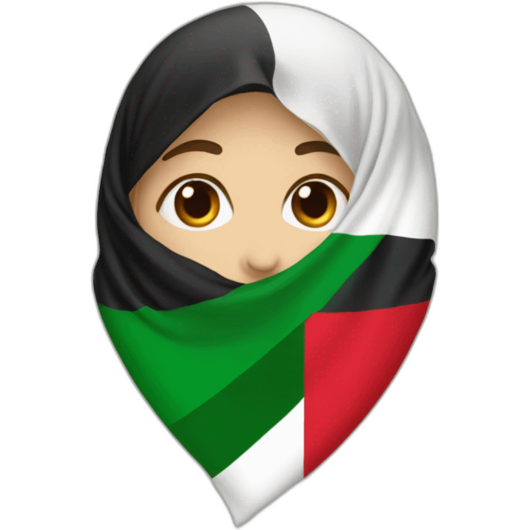 muslim take Palestinan flag emoji