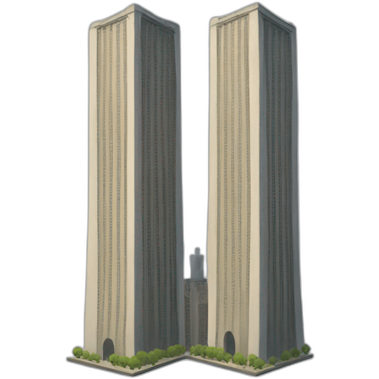 twin tower emoji