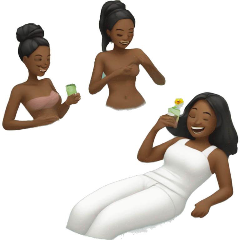 Spa day emoji