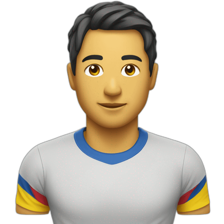 t-shirt sport from ecuador emoji