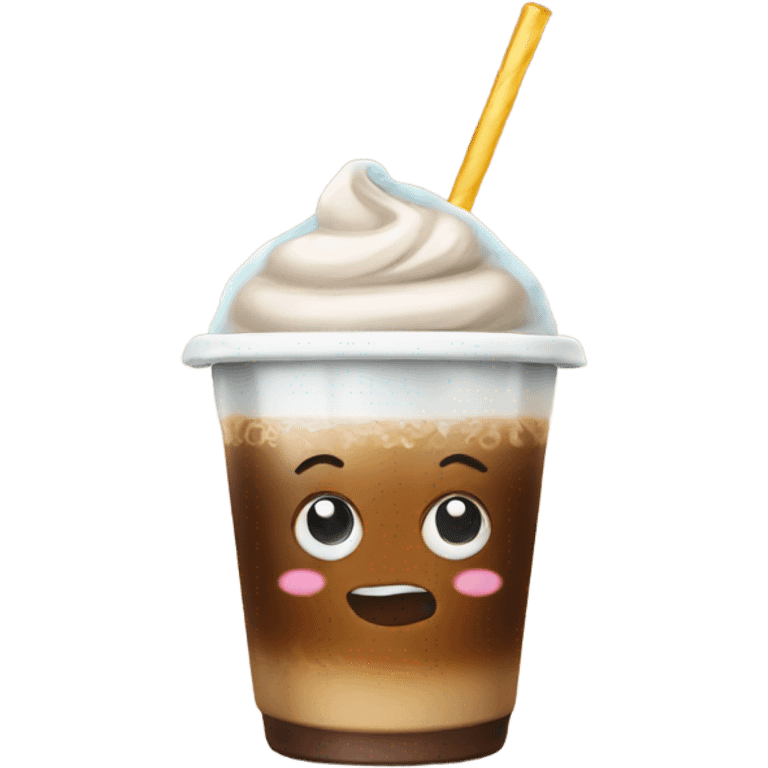 iced coffe emoji