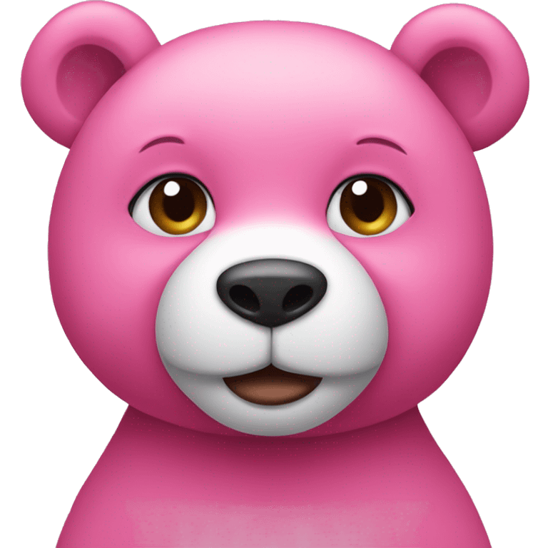 Pinker Teddybär  emoji