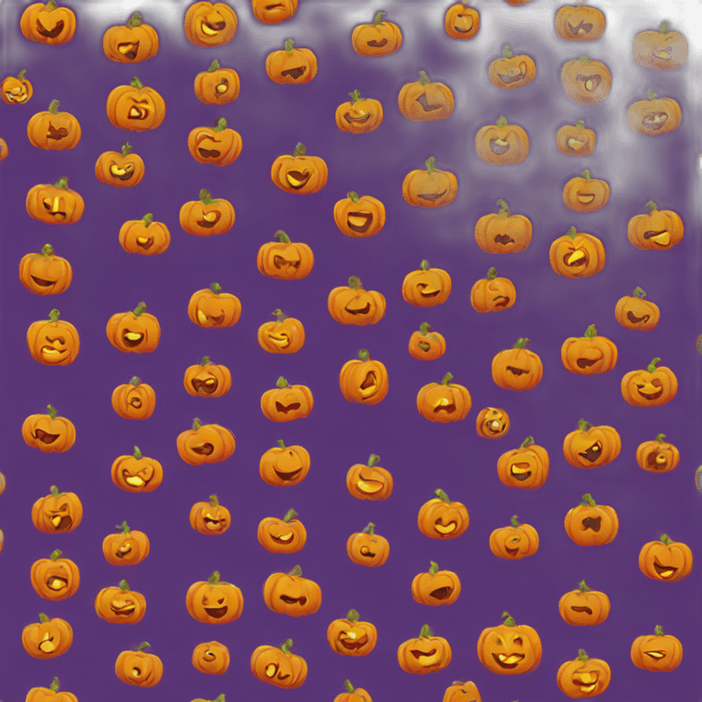 Halloween pumpkin emoji