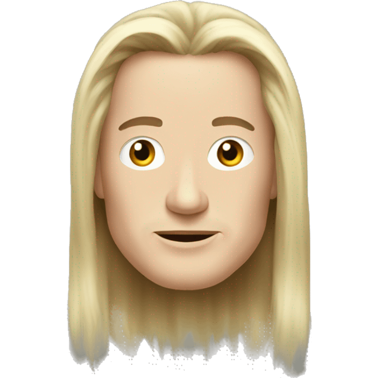 Elon musk with long hairs emoji