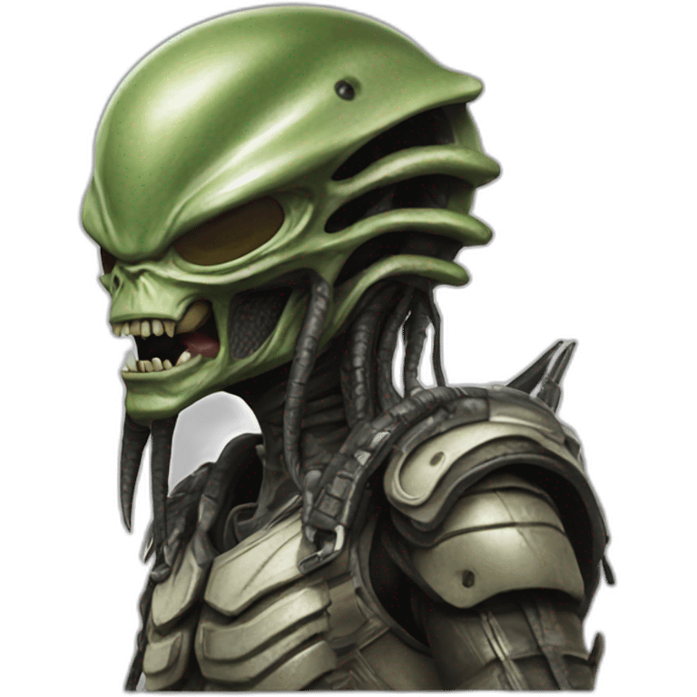 Alien vs predator emoji